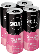 Social Lite Cream Soda